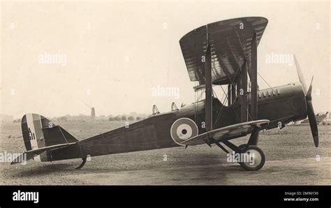 Airco Dh4 A7511 Powered By A Raf 3a Engine Stock Photo Alamy