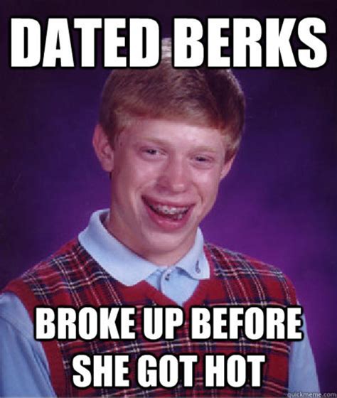 Bad Luck Brian Meme Template