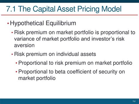 Ppt Capital Asset Pricing And Arbitrage Pricing Theory Powerpoint