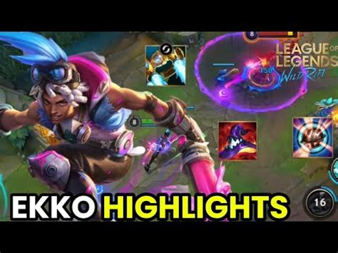 Ekko Wildrift Highlights Insane Magic Penetration Build Rank Elo