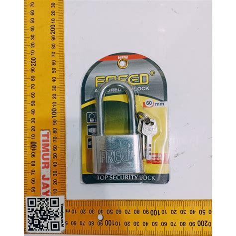 Jual Gembok Nekel Panjang Freed Mm Rumah Industri Padlock Pagar