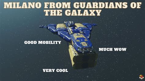 Milano From Guardians Of The Galaxy Ship Building Series Starfield