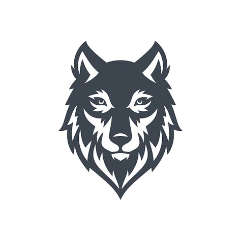 Wolf logo stock vector | Premium Vector