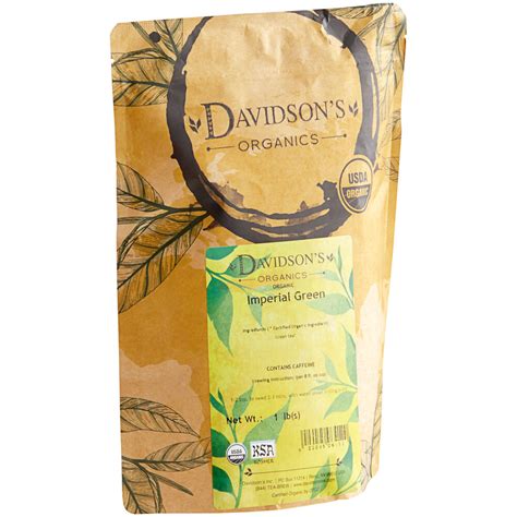 Davidson S Organic Imperial Green Loose Leaf Tea 1 Lb