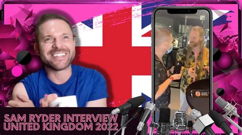 Interview Sam Ryder Spaceman United Kingdom Eurovision 2022