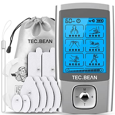 TENS EMS Unit 24 Modes Muscle Stimulator TEC BEAN Rechargeable TENS