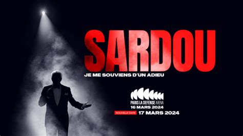 Michel Sardou En Concert Paris La D Fense Arena Quelle Est La