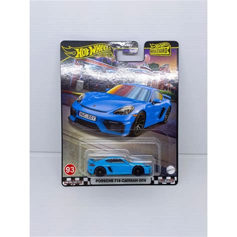 Jual Hotwheels Hot Wheels Boulevard Porsche Cayman Gt Shopee Indonesia
