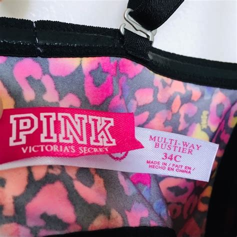 Pink Victoria S Secret Intimates And Sleepwear Like Newvictorias Secret Pink Leopard Bustier