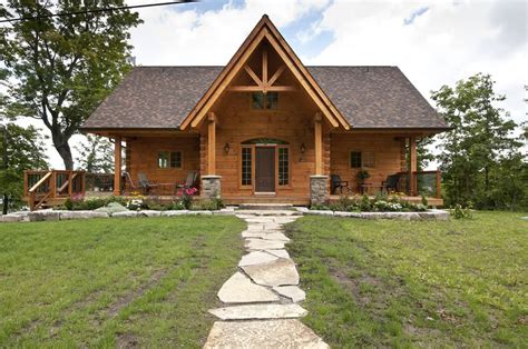 Custom manufactured log homes | Confederation Log & Timber Frame