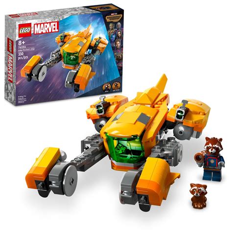 LEGO Marvel Baby Rocket’s Ship 76254 Buildable Spaceship Toy from ...