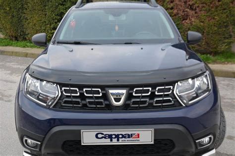 Дефлектор капота (EuroCap) Dacia Duster 2018 гг. TSR Дефлектор на капот ...