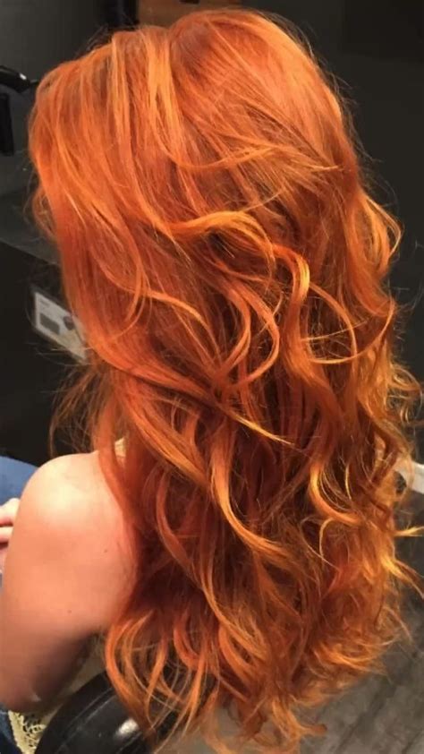 Copper Ginger Red Hair Inspo Hair Color Orange Balayage Hair Hair