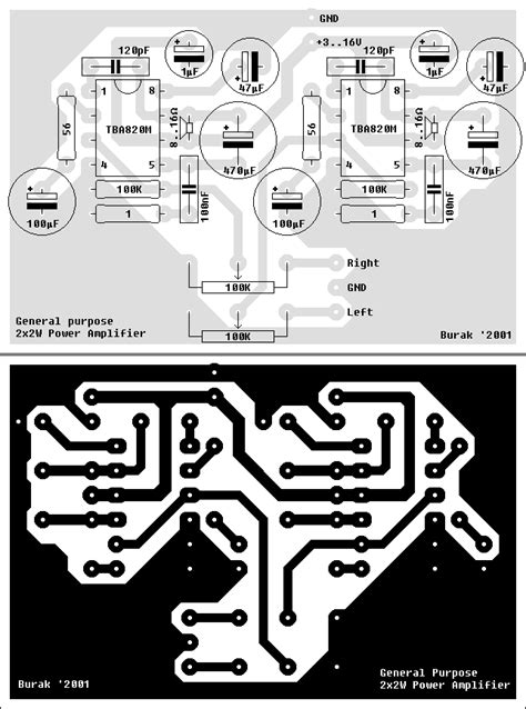 Audio Splitter Circuit Diagram Pcb Layout