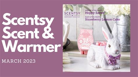 Scentsys March 2023 Scent And Warmer Of The Month Strawberry Lemon