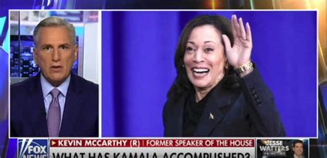 WATCH: Kevin McCarthy says Nancy Pelosi is not a fan of Kamala for ...