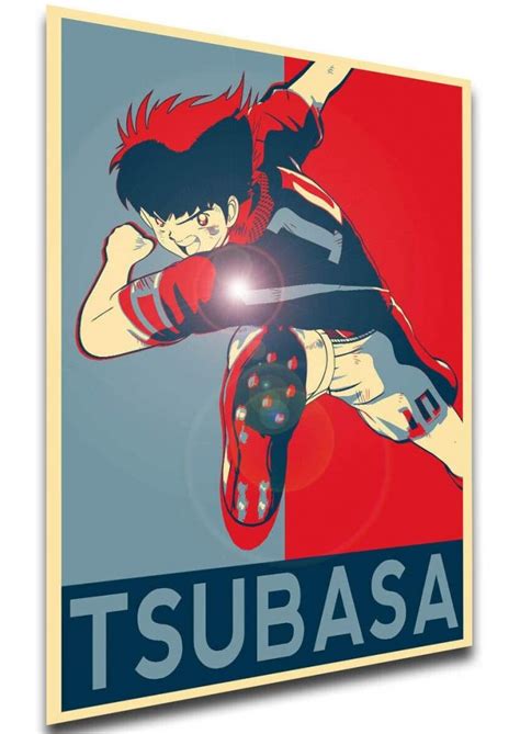 Poster Captain Tsubasa Tsubasa Oozora Affiche Ou Cadre