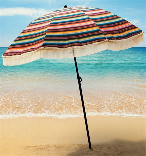 Las Brisas Beach Umbrella • 100 Uv Protection • Beach Brella