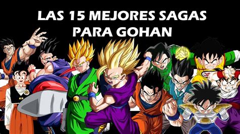 CUÁL fue su MEJOR PAPEL RANKING de GOHAN en cada SAGA de DRAGON