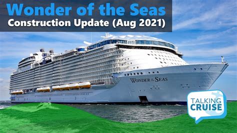 Wonder of the Seas - Construction Update (Aug 2021) - Top Cruise Trips