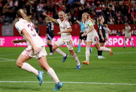 Bayern Munich 5-2 Arsenal: Gunners lose thriller in Women's Champions ...