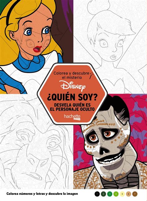 Buy Colorea y descubre el misterio Disney Quién soy Paperback Online