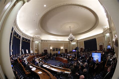 Photos Inside The Public Impeachment Hearings Politico