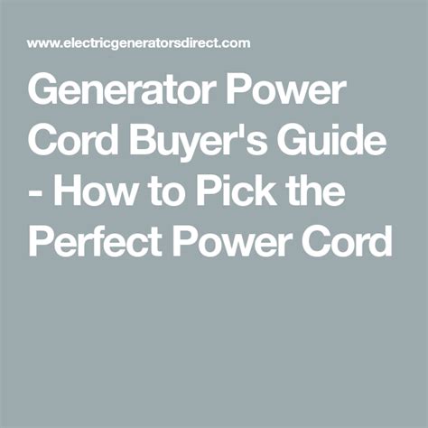 Generator Buyer S Guides Artofit