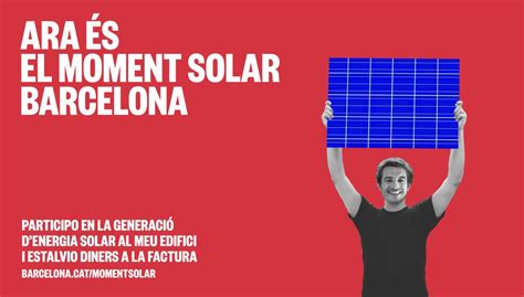 BCN EcologiaUrbana On Twitter La Iniciativa Moment Solar