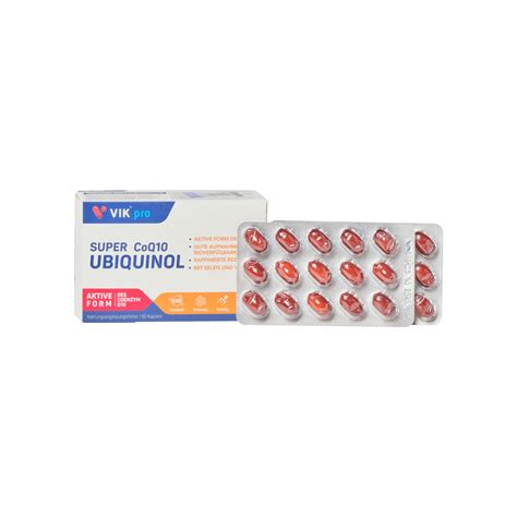 Vik Pro Super Cq Ubiquinol Grand Gold Quality Award From Monde