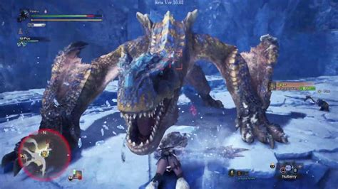 Mhw Iceborne Beta Expert Quest Tigrex Completed Greatsword Youtube