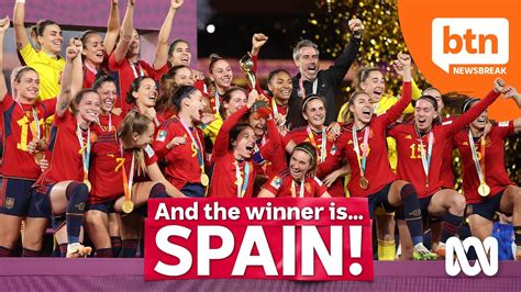 Spain Wins Women S World Cup 2023 YouTube