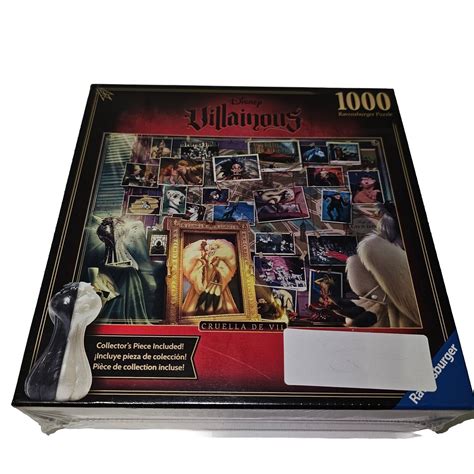 Ravensburger Disney Puzzle Villainous Cruella De Ville Pc Sealed