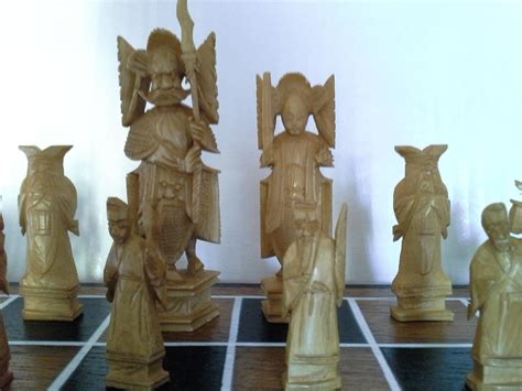 Hand carved ivory chess set | InstAppraisal