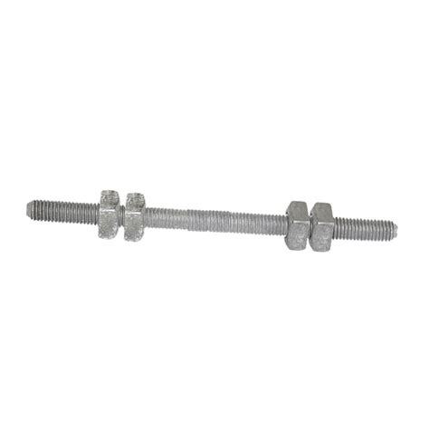 Hot DIP Galvanized Double Ends 5 8 X 60 Double Arming Bolts Square Head Machine Bolts And Bolts