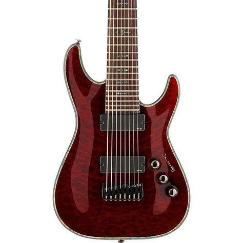 Schecter Hellraiser C 8 8 String Guitar Black Cherry Nearly New Gear4music