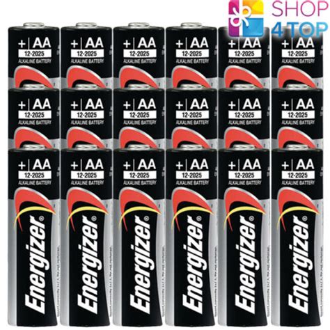 18 Energizer Aa Alkaline Power Lr6 Batterien 15v Mignon Mn1500 Am3 E91 Neu Ebay