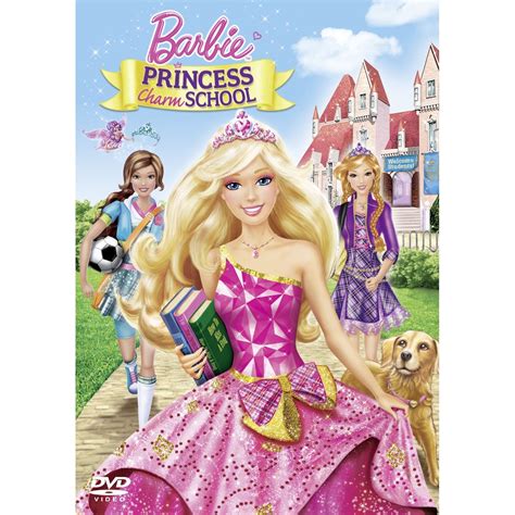 Barbie Princess Charm School Dvd Cover 1 Barbie Movies Photo