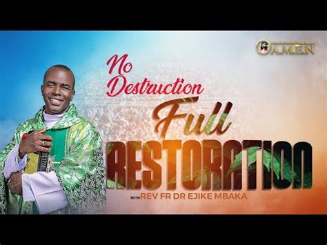 SUNDAY MASS LIVE WITH REV FR EJIKE MBAKA 01 10 2023 YouTube