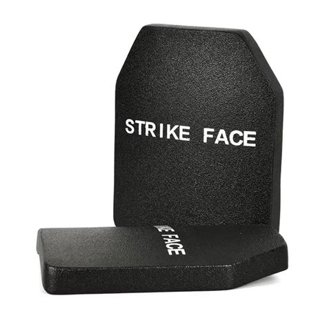 10 X 12 Nij Level Iv Body Armor Plates Alumina Pe Ceramic Composite