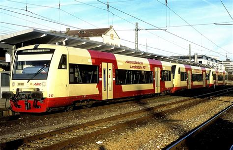 VT 217 + VT 209 + VT 218 Tübingen 11.02.98 | Bahnbilder von W. + H ...