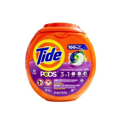 Detergente Cápsulas Tide Pods 81 unidades