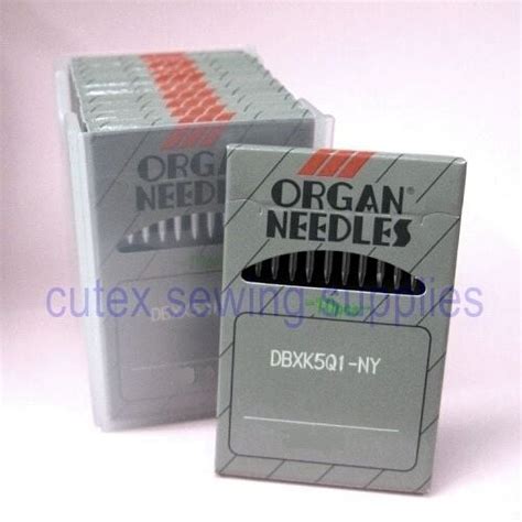 100 Organ DBXK5Q1 NY Embroidery Needles For Janome MB4 Melco EP4 Elna