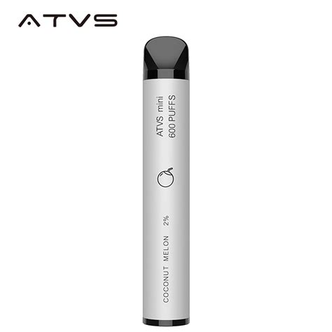 ATVS MINI Descartável 600 Puffs Coco melão Vender Vape Barato