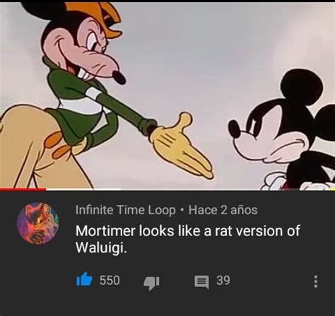 Waluigi Rat | Mortimer Mouse's "Ha Cha Cha" | Know Your Meme