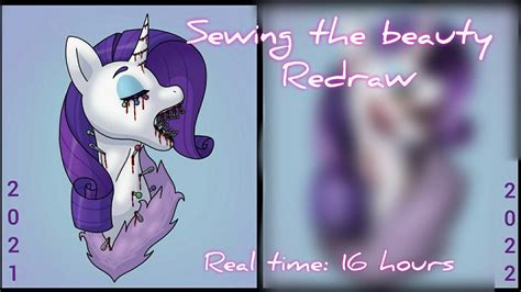 Sewing The Beauty Redraw Mlp Speedpaint Gore YouTube