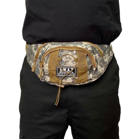 Купить Армейскую поясную сумку MOLLE SWAT (Черная)