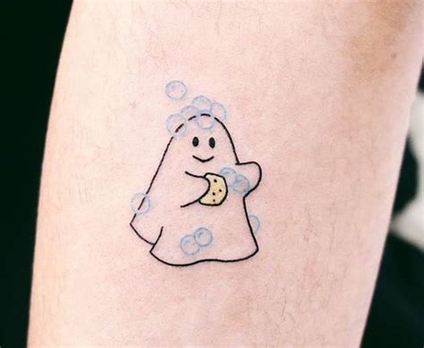 Ghost Tattoo Ideas | Cool small tattoos, Ghost tattoo, Small tattoos