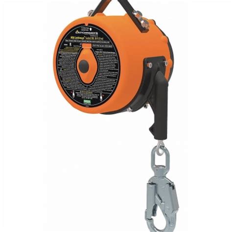 Msa Safety Self Retracting Lifeline Gray 62810 00US 1 Fred Meyer