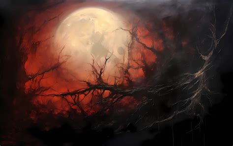 Haunted Moon v2 by thekingswolf on DeviantArt